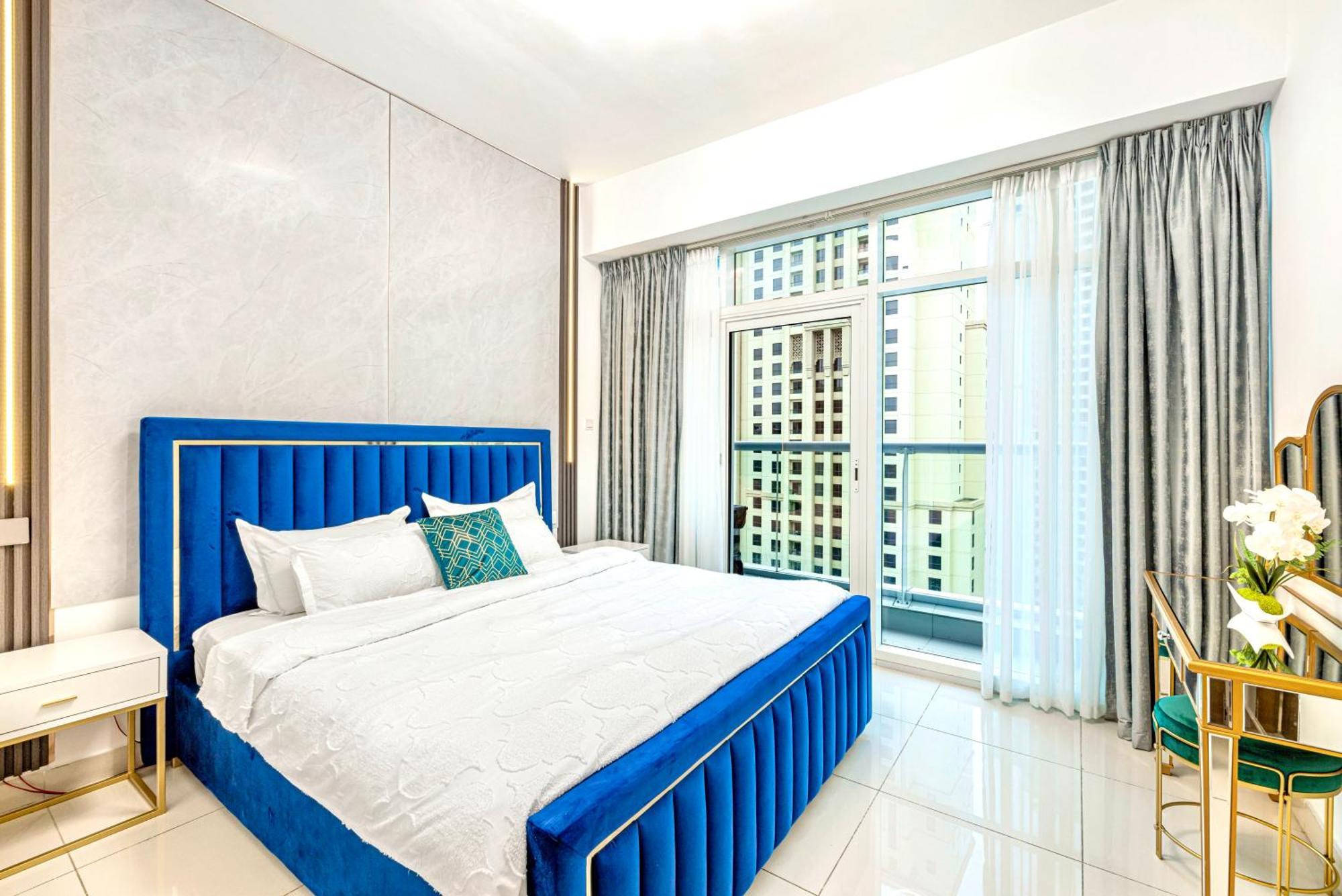 5 Star Serviced Apartment With Beach Access In The Heart Of Dubai Marina Free Welcome Gift Box Upon Arrival Exterior foto